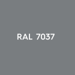 RAL 7037 - prachová šedá