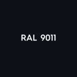 RAL 9011 - grafitová černá