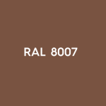 RAL 8007 - hnědá
